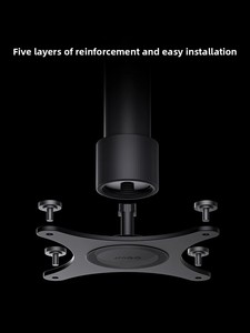 <span class=keywords><strong>Support</strong></span> de projecteur mécanique Yinzam série N3 en alliage d'aluminium, capacité de charge de 10 kg, rotation à 360 degrés, montage au <span class=keywords><strong>plafond</strong></span> <span class=keywords><strong>pour</strong></span> projecteurs JMGO - Product Image 6