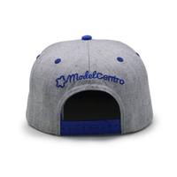 Casquettes Snapback à 6 Panneaux Camouflage Deux Tons Hip Hop Personnalisées Bord Plat Casquette OEM Logo Brodé en 3D Snapback CAP pour Hommes