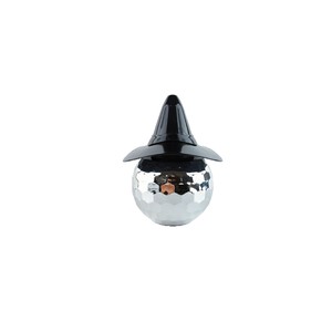 Vaso de Plástico Electrochapado Estilo Disco, 500 ml, Vaso para Bebidas de Fiesta de Halloween con Diseño de Sombrero de Bruja, 185 mm de Altura - Product Image 4