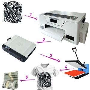 High Speed Xp600 Head Automatic T-Shirt A3 Dtf Printer Heat Transfer Printing Machine New Model With Cost Effective Service
