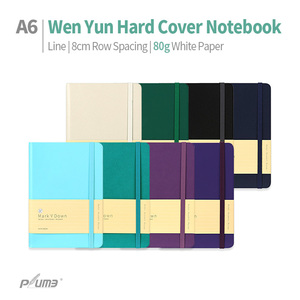 A6 192 páginas, venta al por mayor, planificador de estudiante de tapa dura, cuaderno colorido portátil con correa elástica - Product Image 2