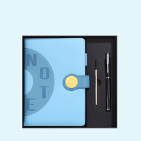 Carnet de notes A5 personnalisé avec logo, couverture rigide, élégant coffret cadeau d'affaires, agenda en cuir pour événements d'entreprise, cadeau promotionnel