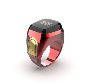 Sản Phẩm <span class=keywords><strong>2025</strong></span> Hồi Giáo Có Thể Điều Chỉnh Kích Thước Zikr Vòng Flex Với Ứng Dụng Tasbeeh Thông Minh Vòng Azan Đồng Hồ Thời Gian Kỹ Thuật Số Tasbih Truy Cập Thông Minh Vòng - Product Image 4