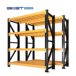 Có Thể Điều Chỉnh Thép Tấm Khay <span class=keywords><strong>Pallet</strong></span> Kệ Hệ Thống Boltless Giá Lưu Trữ Kho Kệ Nhiệm Vụ Nặng Nề Kệ - Product Image 3