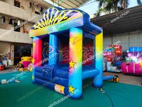 Château gonflable commercial, jeux de lancer de balles de carnaval, figurines d'action anime, jouets promotionnels pour location événementielle
