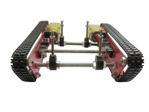 خزان الروبوت شاسيه السيارة الذكية + طبق إكريليك المسار المتكاملة <span class=keywords><strong>2</strong></span> المحركات ل Arduinos - Product Image 3