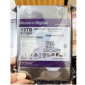 Disque dur interne pour ordinateur de bureau SATA 3,5 pouces WD121PURP 12 To, Purple Pro 6 Gb/s, 128 Mo, neuf d'origine - Product Image 2