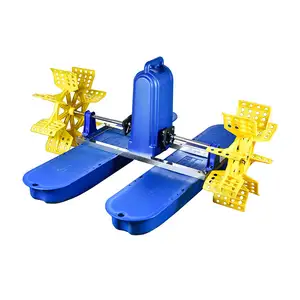 New Type Paddle Wheel Stainless Water Cooling 750W Two Impellers Paddle Wheel Aerator Fish Farm Aerator