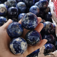 Pierres naturelles rondes en cristal, 4 cm, Globe, pierre de guérison, mini boules de cristal pour cadeau