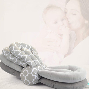 Almohadas multifunción para amamantar, cómodas almohadas <span class=keywords><strong>de</strong></span> altura ajustable para alimentar <span class=keywords><strong>a</strong></span> bebé recién nacido - Product Image 4