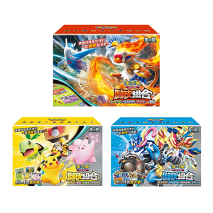 การ์ด PTCG ของแท้ หนังแท้ ลายจีน พิคาชู คลีฟเบิล ไฮ คอมบิเนชั่น คอลเลคชั่น 151 แฟมิลี่ สเปเชียล คิดส์ - Product Image 1