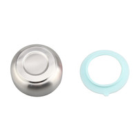 Ensemble d'alimentation antidérapant pour bébé, bols pour enfants en acier inoxydable avec aspiration en silicone