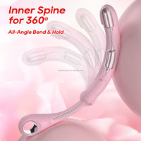 Masseur de prostate à 10 vibrations, vibrateur de prostate masculin, jouets sexuels, vibrateur anal, massage de la prostate flexible pour une stimulation ciblée