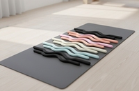 Barre d'haltères en silicone pour Pilates et yoga, idéale pour l'entraînement à domicile.