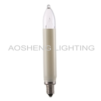 Bombilla LED T11 Tipo Puente, Bombilla LED T11 con Base para Vela, E10 10-55V 0.1-0.2W, Bombilla LED T11 para Decoración Navideña