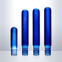 55-Port Blaue PET-Vorformrohre für Wasserspender-Eimer, Plastikflaschen, Fünf-Gallonen-Vorform-Krimpringe