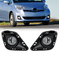 Feux antibrouillard halogènes d'usine pour Toyota Ractis 2010 2011 2012 2013 2014 12V