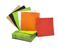 Pyramiden-Teebeutel Einzeln Verpackte Teebeutel 3-Seitig Versiegelte Aluminiumfolie Kleine Mini Quadratische 8*8cm Snack-Lebensmittelbeutel