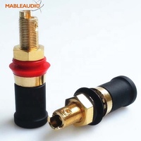 MAJP0587G Port de connecteur de borne pour prise banane d'amplificateur de haut-parleur