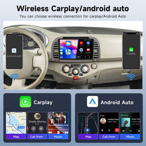 Radio para Auto Android de 9'' Podofo para Micra III/March III K12 2002-2010, Qualcomm 8 Núcleos, 4+64G, CarPlay/Android Auto Inalámbrico, WiFi, 4G - Product Image 2