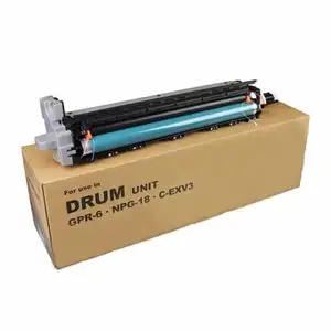 Tipcolor NPG-18 GPR-6 EXV-3 NPG18 GPR6 EXV3 <span class=keywords><strong>Drum</strong></span> <span class=keywords><strong>Unit</strong></span> Để Sử Dụng Trong Canon <span class=keywords><strong>IR</strong></span> 2200 IR2280 IR2220 IR2850 IR3300 IR3320 IR3350 - Product Image 1