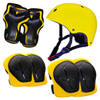 Casque de vélo pour enfants et genouillères Coudières Protège-poignets pour enfants de 3 à 5 ans Casque pour enfants, garçons et filles, pour patins à roulettes, cyclisme