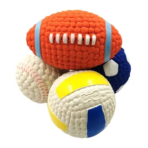 Unipopaw durable release stress juguete de bola de perro de latex de goma natural natural rubber latex dog ball toy