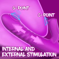 Neuer 3-in-1 Klopf-, Stoß- und Vibrationsvibrator für Damen Sex Erwachsene Klimax-Stimulation Massagegerät Vibrationsdildo Sexmaschine