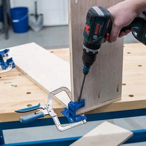 Outil de guidage de perçage à angle droit personnalisable à 90 degrés pour le travail du bois, avec support d'image, en acier allié OEM Maxtool - Product Image 4