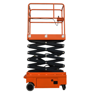 Plataforma Elevadora de Tijera Eléctrica Autopropulsada Compacta SAGA FIRST, Nueva, en Oferta, de <span class=keywords><strong>3m</strong></span>, 4m y 4.8m, con Capacidad de 100kg - Product Image 2