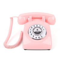 Téléphone rétro personnalisé avec enregistrement vocal, téléphone-livre d'or audio pour mariage, anniversaire, fête