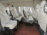 Nouveau toit élevé 18 sièges Foton Toano Passenger Van bus 2.78L moteur diesel ou électrique Euro 6 Transport Mini Van Bus