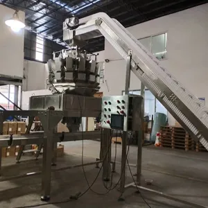 Peseuse combinée multi-têtes Snack Jerky Popcorn Balls machine de remplissage et d'emballage