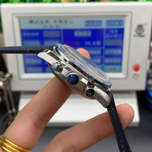 Reloj Deportivo para <span class=keywords><strong>Hombre</strong></span> de Acero Inoxidable Original de Alta Calidad con Cristal de Zafiro Azul Nocturno, Automático, Resistente al Agua, de Lujo, Estilo <span class=keywords><strong>Omega</strong></span> - Product Image 3