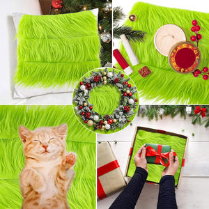 En gros 1.5M X 5CM De Noël Fausse Fourrure Ruban Garniture Tissu Rouleau pour Arbre De Noël Décor Guirlande Arcs Artisanat Cosplay Costume - Product Image 2