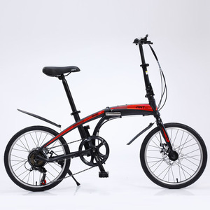 Bicicleta Plegable JINT de 20 Pulgadas, Aleación de Aluminio Ultraligera, Portátil para Adultos, con Cambios, Sin Necesidad de Instalación - Product Image 3