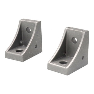 Fabricants d'aluminium Pièces d'angle spéciales en aluminium utilisées pour le support et la fixation de profilés soumis à de fortes vibrations - Product Image 1