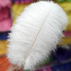 Plumas De Avestruz 40-45 Cm Bulk Colorful White Ostrich <strong>Feathers</strong> <strong>Large</strong> Plumes For Party Wedding Dresses Hat Decoration