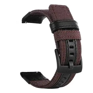 Verstelbare Stof Voor Garmin Fenix 7x Horlogeband Voor Garmin 5x 26Mm Nylon Horlogeband Voor Garmin Fenix 7 22Mm