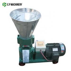 Machine à granulés de bois à commande manuelle E.P Mini Animal Poultry Rabbit Pet Pig Goat Cattle Feed Wood Alfalfa Wax Biomass - Product Image 2