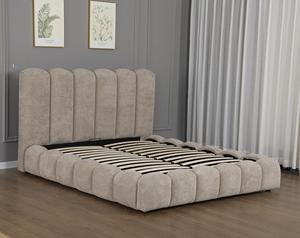 Letto Moderno Willsoon con Contenitore in Velluto Trapuntato - Struttura in Legno Imbottita con Cassetti per Camera da Letto - Product Image 3