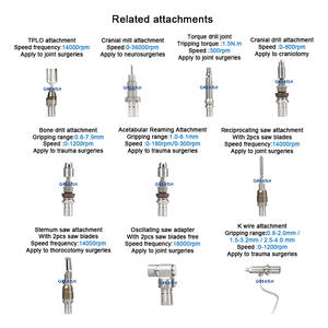 Stryker multifuncional broca cirúrgica furadeira ortopédica cirurgia brocas ortopédicas e serras - Product Image 6