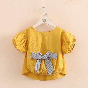 Vêtements pour enfants en gros, vêtements pour bébés, impression de logo, séchage rapide, t-shirt d'usine de Guangzhou - Product Image 4