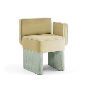 <span class=keywords><strong>Fauteuil</strong></span> de loisirs artisanal HDC durable avec franges, design coloré <span class=keywords><strong>beige</strong></span> Eli Ugly pour salon, chambre et hôtel - Product Image 3