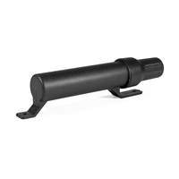 Outils de moto en plastique de haute qualité, accessoires de moto, Tube de documents étanche, noir