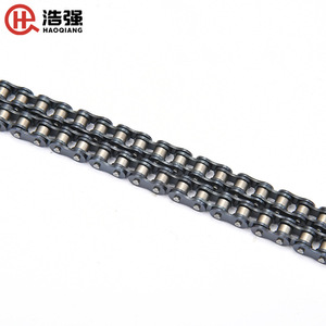 Haoqiang Double Strand Roller Chain 5 Mm Roller Diameter 10 Mm Width Standard Type For Transmission - Product Image 2