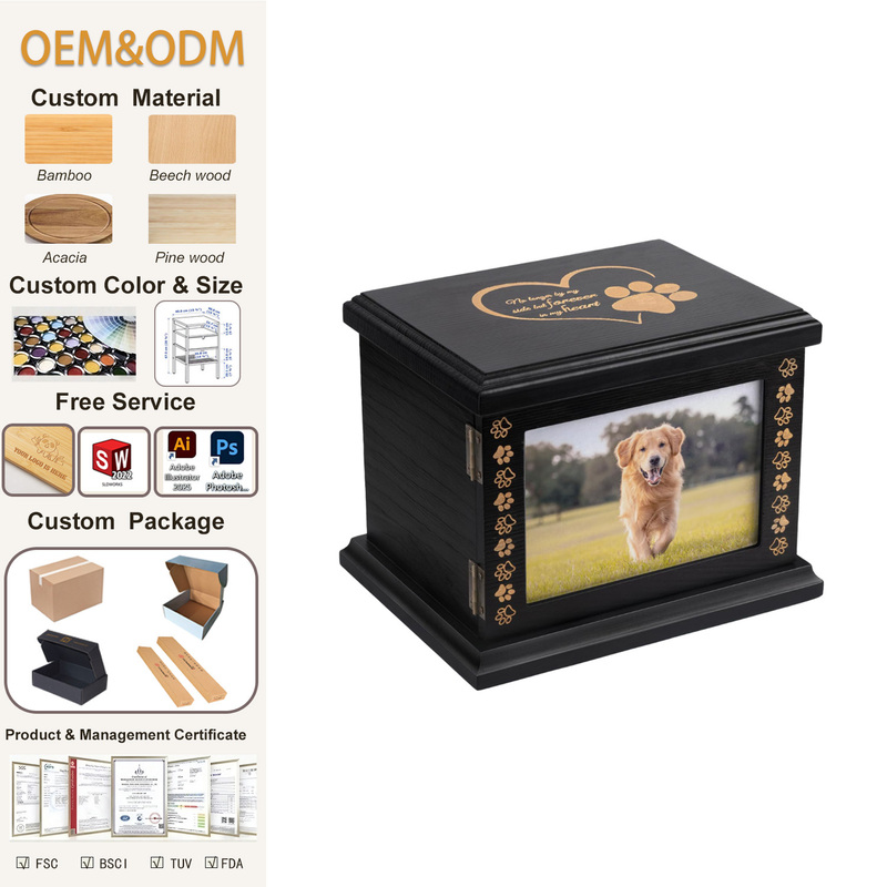 Hot Sale Large Wooden Pet Memorial
