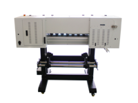 Sistema de Impresión DTF Industrial de 60 cm con Dos Cabezales I3200, Agitador y Secador de Banda Transportadora para Producción en Masa
