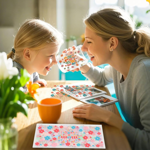 Vinilos Adhesivos UV DTF de Alta Definición para Vasos, Resistentes al Agua, para Manualidades Personalizadas en Vidrio, PVC/Vinilo - Product Image 1