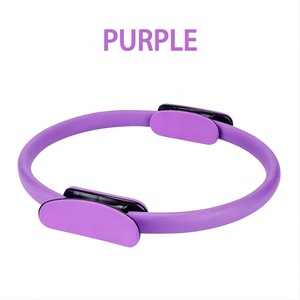 Anneau de Pilates durable avec poignées antidérapantes <span class=keywords><strong>pour</strong></span> le renforcement du tronc, le tonification des <span class=keywords><strong>cuisses</strong></span> et l'entraînement complet du corps à la maison ou à la salle de sport - Product Image 2
